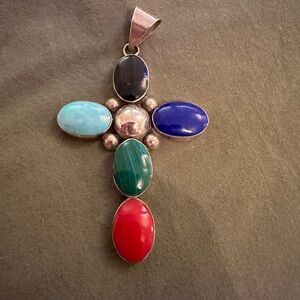 925 cross pendant